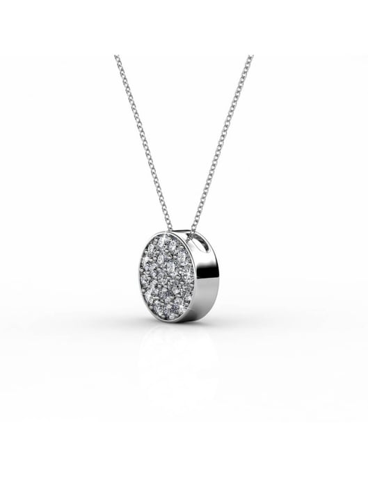 Runda hängen - Silver och kristall - Image 3