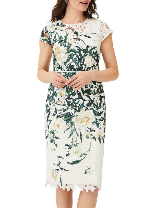 Claudine Floral Lace Dress