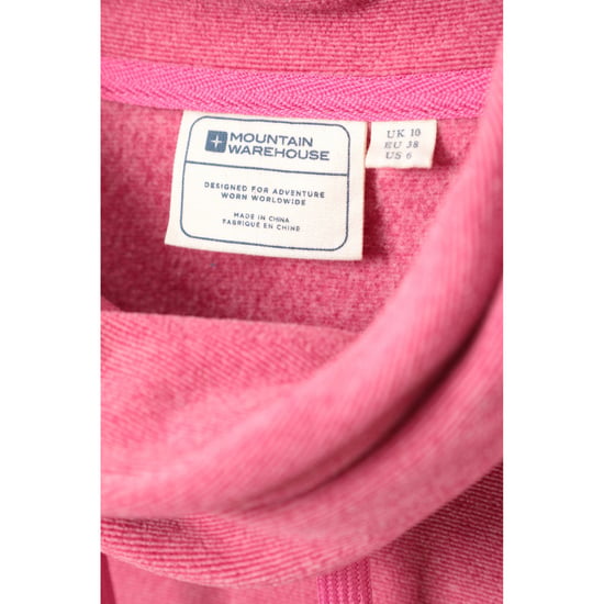 Mountain Warehouse Dams Hebridean Cowl Neck Fleece Top (Mörkrosa) - Image 3