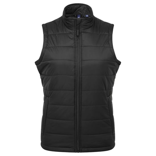 Premier Dames/Dames Recyclight Gilet (Zwart) - Image 1