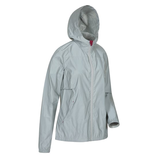 Mountain Warehouse Womens/Ladies Dashing Reflective Jacket (Silver) - Image 3