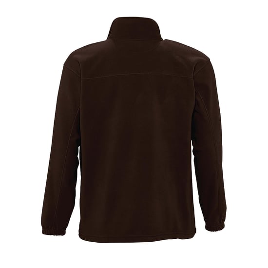 SOLS Mens North Full Zip Outdoor Fleece Jacket (Dark Chocolate) - Image 2
