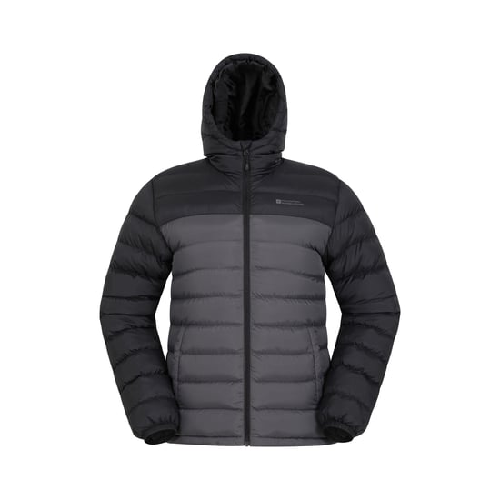 Mountain Warehouse Mens Seasons II Camo Padded Jacket (Grey)