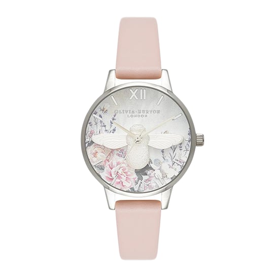 Olivia Burton Ladies Watch Quartz silver