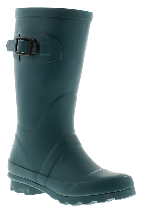 New Childrens/Unisex Navy Rubber Long Leg Wellington Boots