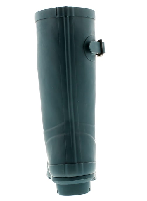 New Childrens/Unisex Navy Rubber Long Leg Wellington Boots