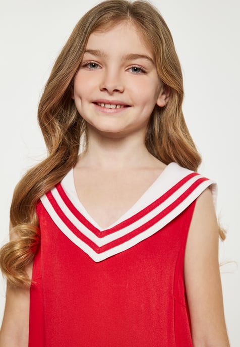 Dreimaster Dress red - Image 5