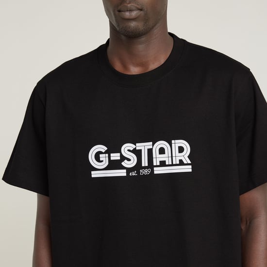 G-Star RAW Unisex Line Script Loose T-Shirt