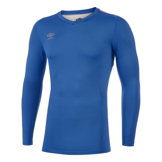 Umbro Mens Elite V Neck Base Layer Top (Royal Blue) - Image 1