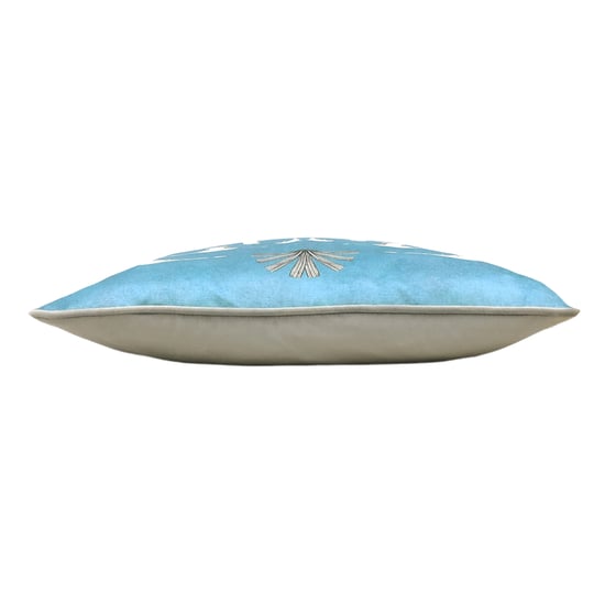 Colony Palm Botanical Velvet Cushion - Image 3