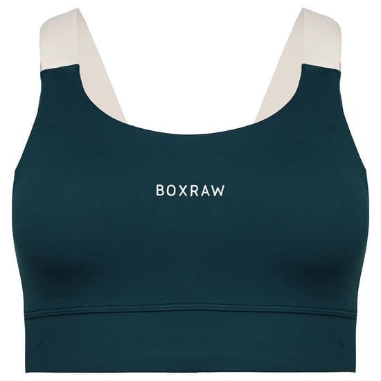 BoxRaw Alicia Womens Teal Sports Bra - Image 1