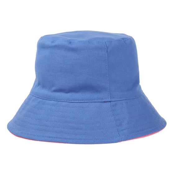 Regatta Womens/Ladies Plain Reversible Bucket Hat (Lake Blue/Shell Pink)