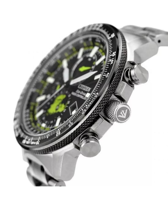 Citizen Promaster Geo Trekker Heren Zilveren Horloge BY3006-53E - Image 3
