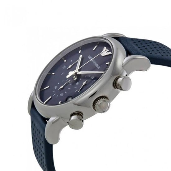 Emporio Armani AR1736 Blue Chronograph herrklocka - Image 3