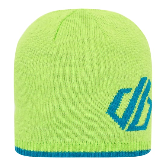 Dare 2B Childrens/Kids Frequent Beanie Hat (Green Flash/Kingfisher Blue) - Image 2