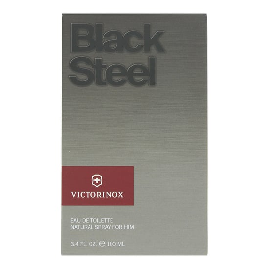 Swiss Army Black Steel Eau De Toilette 100ml - Image 2
