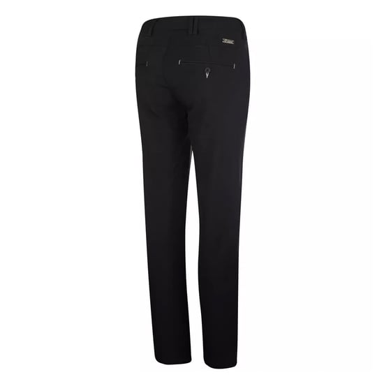 Island Green Womens/Ladies Bonded All Weather Golf Trousers (Black) - Image 2