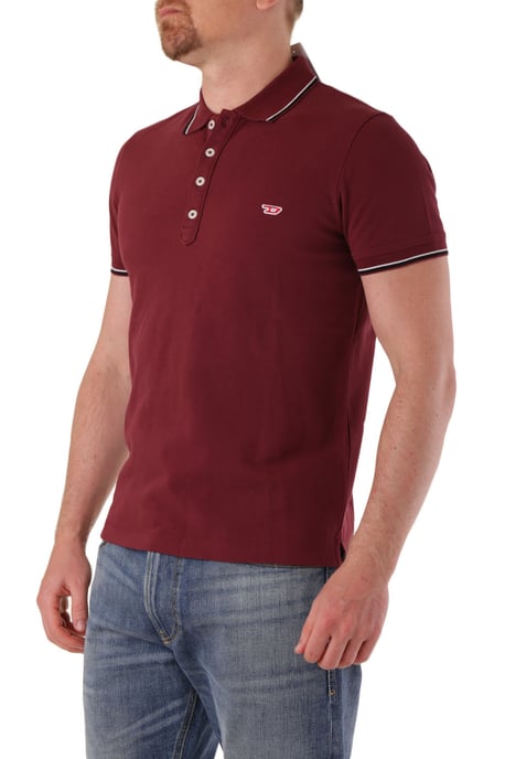 Diesel Men's Polo In Red