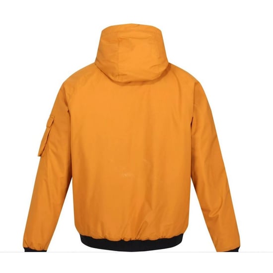Regatta Mens Faizan Hooded Waterproof Jacket (Cathay Spice)