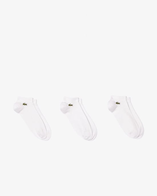 Lacoste Mens 3-Pack Trainers Socks