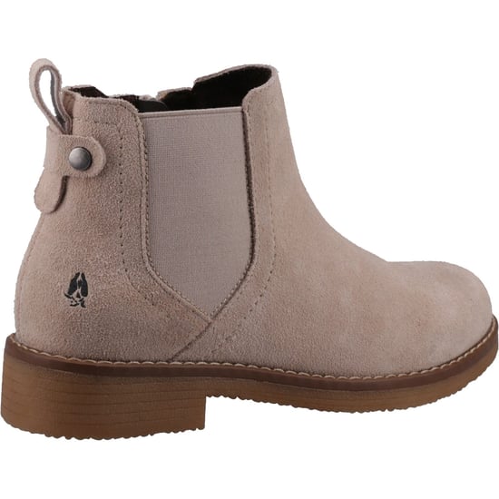 Hush Puppies Maddy Suede Women's Nude Boots - Image 2