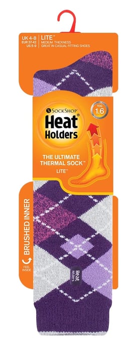 HEAT HOLDERS LITE - Tunn extra lång termostrumpa för damer - Image 2