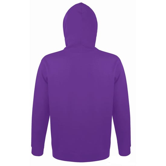 SOLS Snake Unisex Hooded Sweatshirt / Hoodie (Dark Purple) - Image 2
