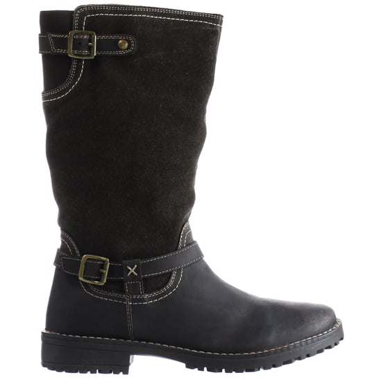 Hush Puppies Custom Kids Black Boots - Image 1