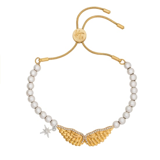 Guardian Angel Friendship Bracelet Silver Gold