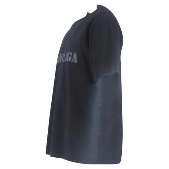 Balenciaga Logotyptryck Stencil Typ T-shirt i Svart Bomull - Image 2