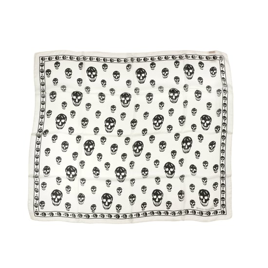 Skull Silk Scarf - Image 3