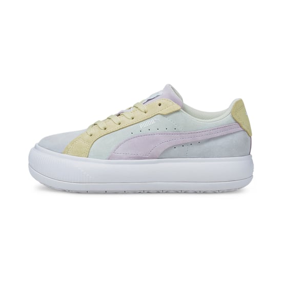 PUMA Womens Suede Mayu Raw Trainers Sports Shoes - Image 1