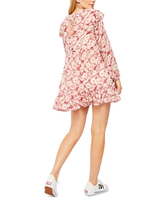 Free People Women's Dress Pink These Dreams Mini Shift
