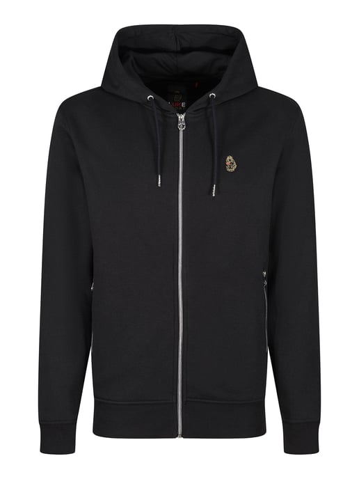 Luke 1977 Men's Berlin 2 Zip Hoodie in Black