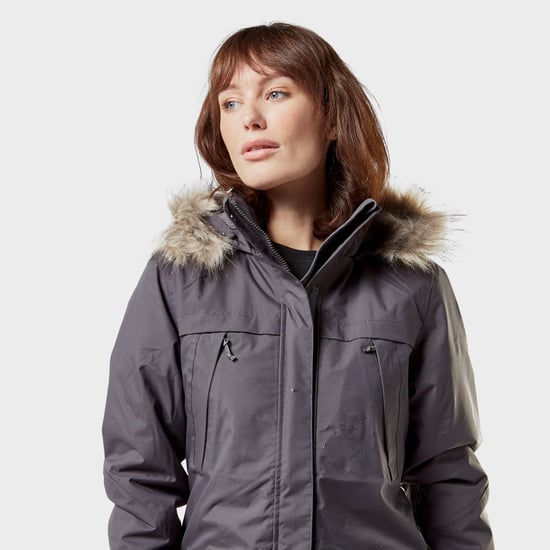 Peter Storm Women's Paloma Waterproof Parka Jacket with Faux Fur Lined Hood, Winter Coat