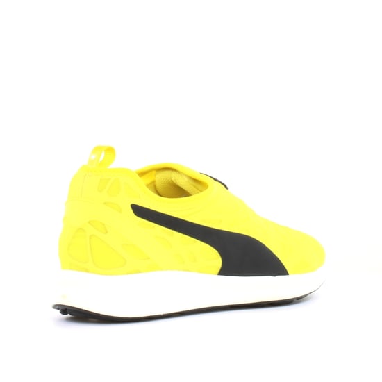 Puma Disc Sleeve Ignite Foam Yellow Textile Slip On Mens Trainers 360946 04
