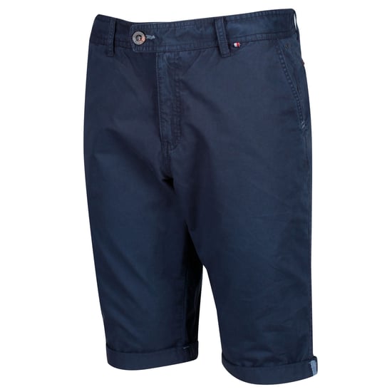 Regatta Mens Santino Coolweave Casual Shorts (Navy)