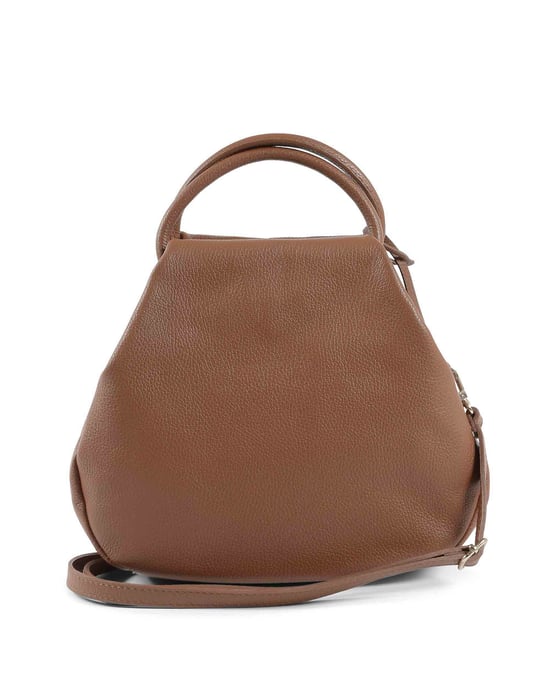 V Italia Womens Bag Tan V10312 52 Dollaro Cuoio