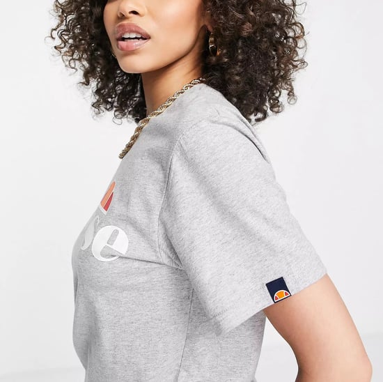 Ellesse Womens Boyfriend T-Shirt In Grey - Image 3