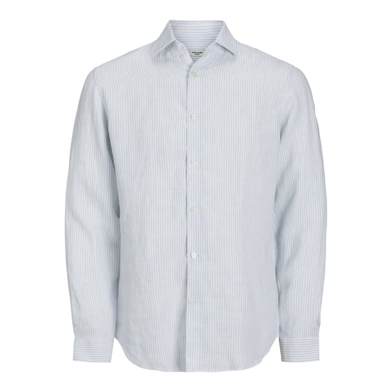 Jack & Jones Overhemden Parker Linen Stripe  White - Image 1