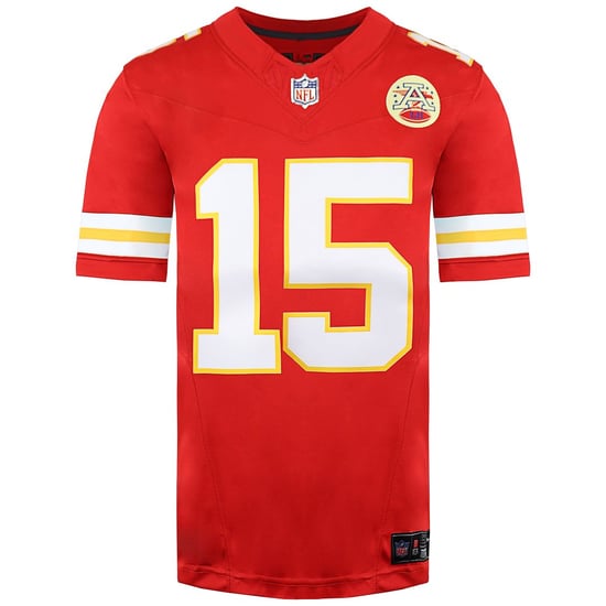 Nike NFL Kansas City Chiefs 15 Patrick Mahomes Home Limited Jersey - Image 2