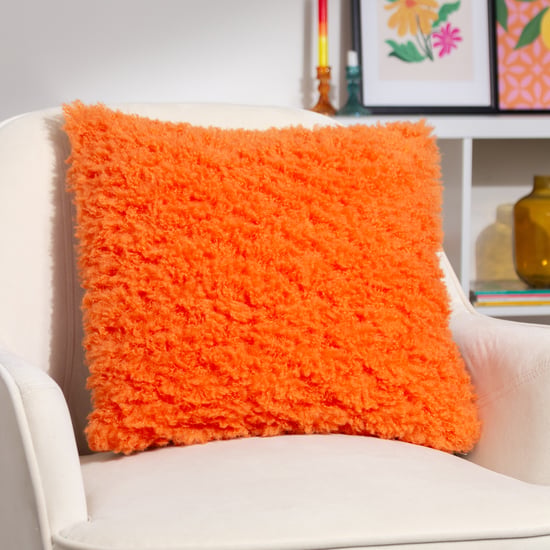 Heya Home Fluff Ball Faux Fur Cushion - Image 6