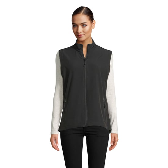 SOLS Dames/Dames Race Softshell Bodywarmer (Zwart) - Image 1