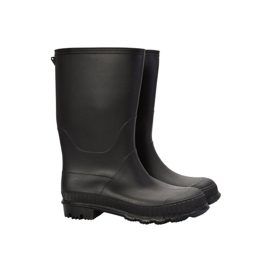 Mountain Warehouse Kinder/Kinder effen Wellington Laarzen (Zwart) - Image 1