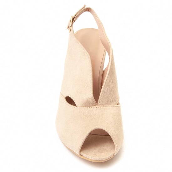 Montevita Heel Sandal Brihel14 In Beige - Image 3
