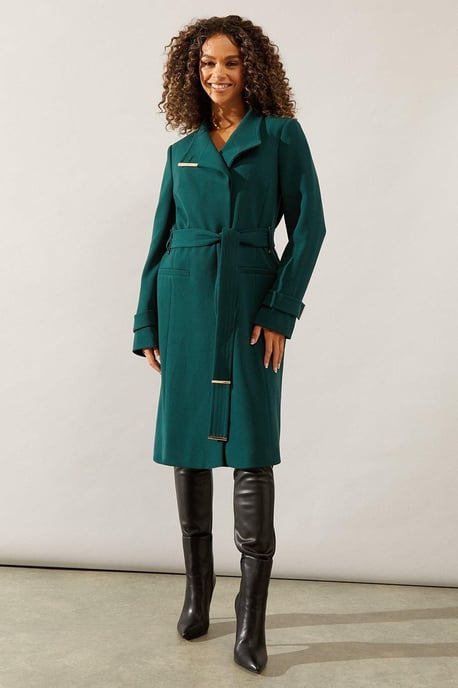 Wallis Forest Coat Womens Smart Jackets & Coats - Image 1