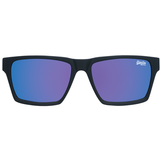 Superdry Rectangle Unisex Rubberised Black Blue Gradient Polarized Disruptive SDS - Image 2