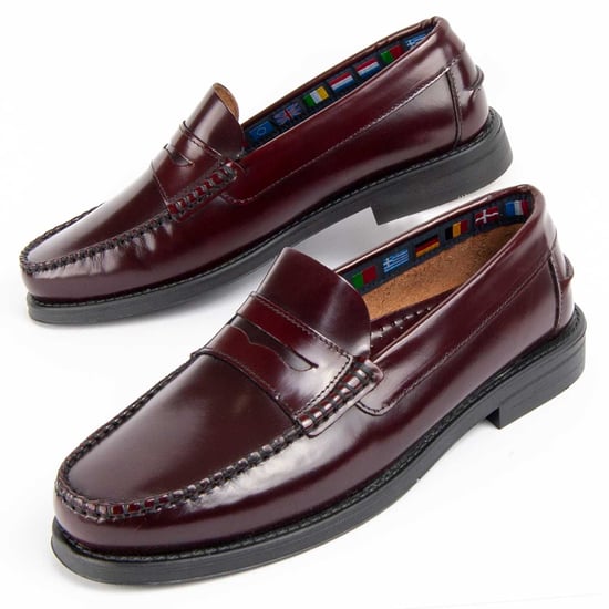 Purapiel Loafer Castellar2 Burgundy