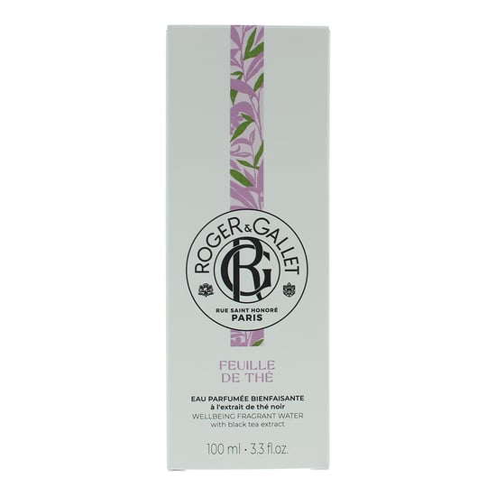 Roger & Gallet Feuille De Thé Fragrant Wellbeing Water 100ml - Image 3