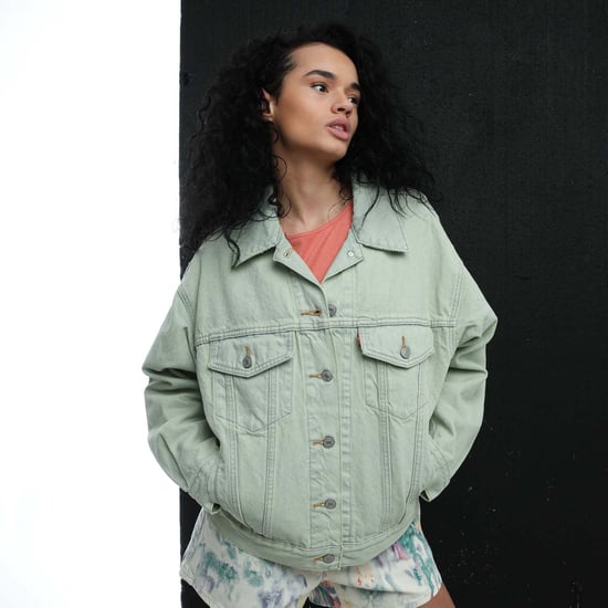 Women's Levis 90's Trucker Jacket in Green